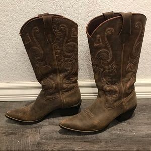 Durango Brown Cowgirl Boots